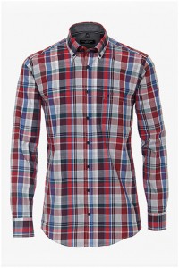 Kariertes Langarmhemd von Casamoda.