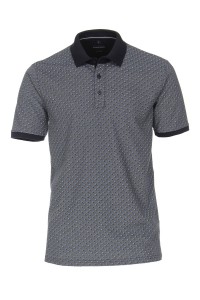 Allover print polo van Casamoda.