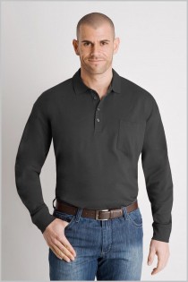 AANBIEDING: Lange mouw polo van Kitaro