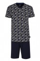 Kurzer Pyjama von Ceceba mit Allover-Print